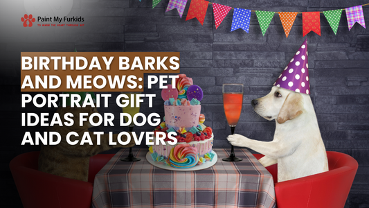 Celebrate Furry Friends: Unique Pet Portrait Gift Ideas for Dog and Cat Lovers