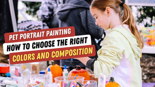 Pet Portrait Painting: How to Choose the Right Colors and Composition