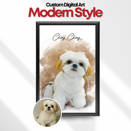 Custom Digital Art (Modern Style)