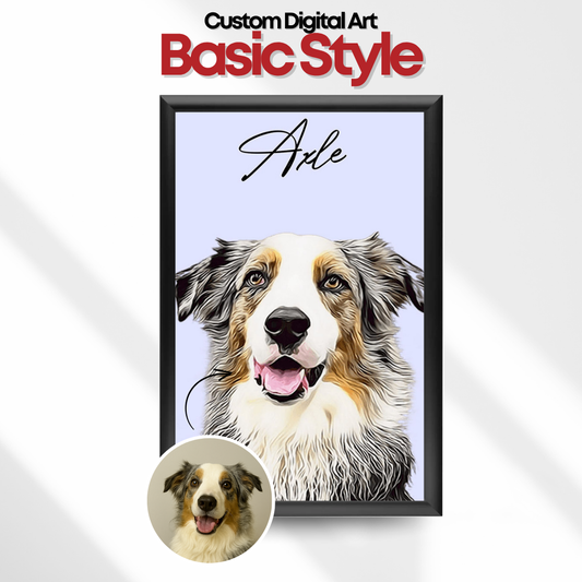 Custom Digital Art (Basic Style)