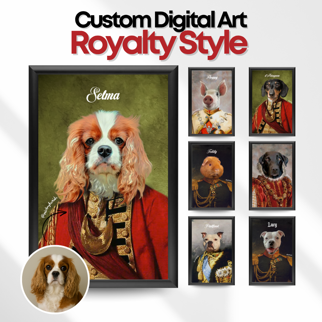 Custom Digital Art (Royalty Style)