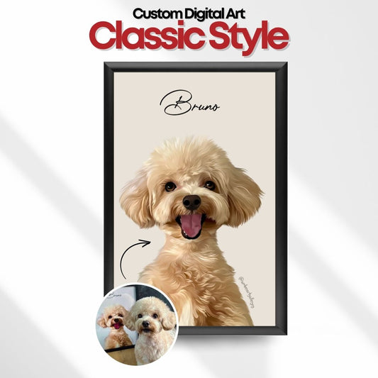 Custom Digital Art (Classic Style)