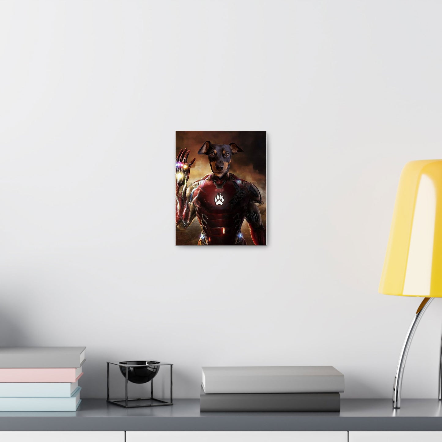 Superhero Pet Portrait - Iron Man