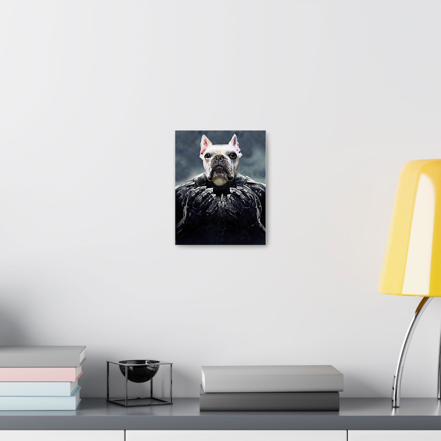 Superhero Pet Portrait - Black Pawnther