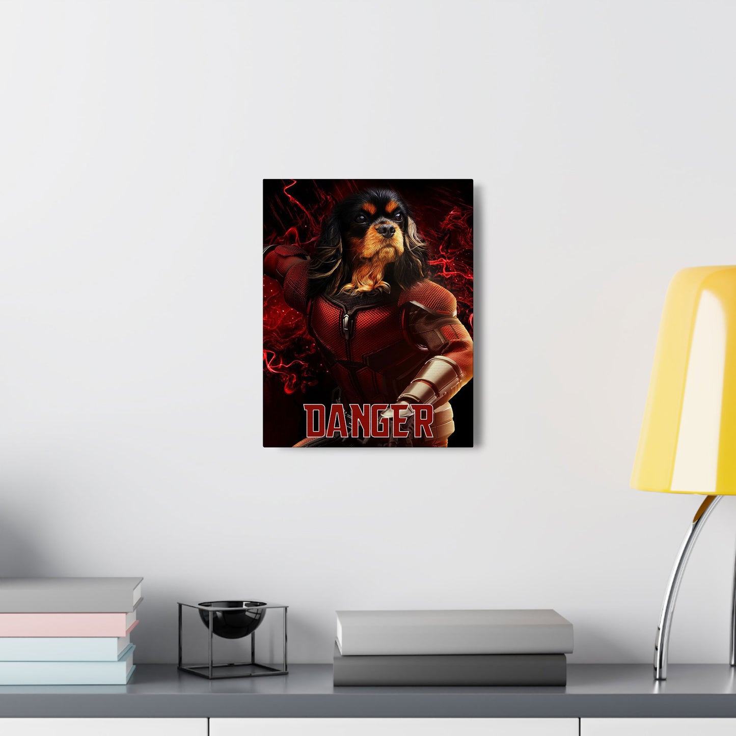 Superhero Pet Portrait - Ant Paw