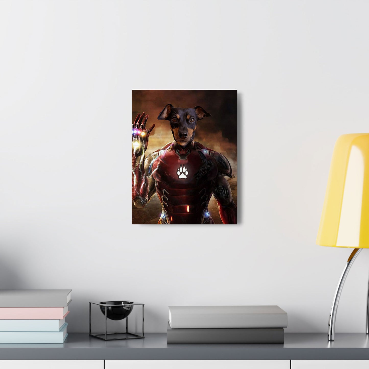 Superhero Pet Portrait - Iron Man