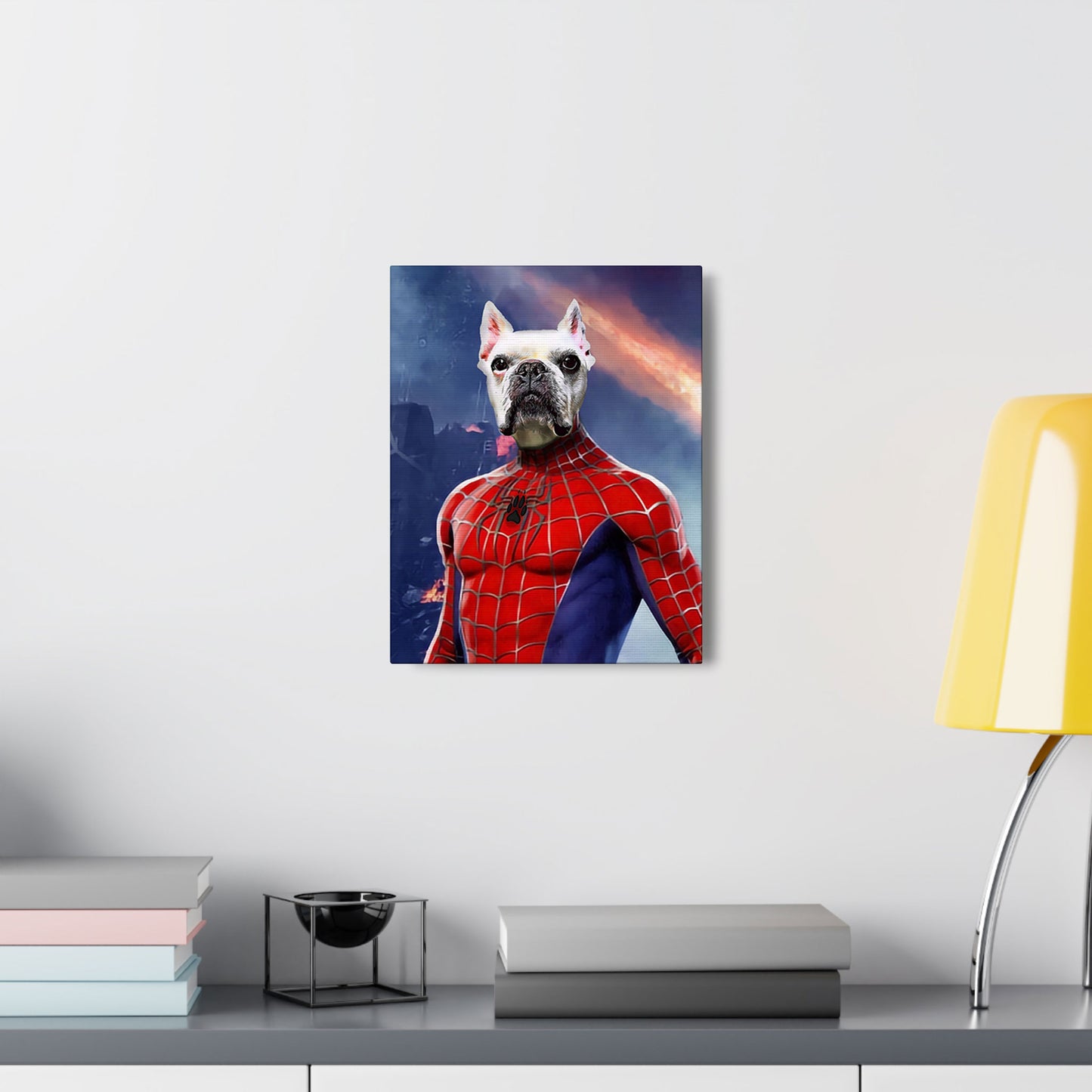 Superhero Pet Portrait - Spider Paw