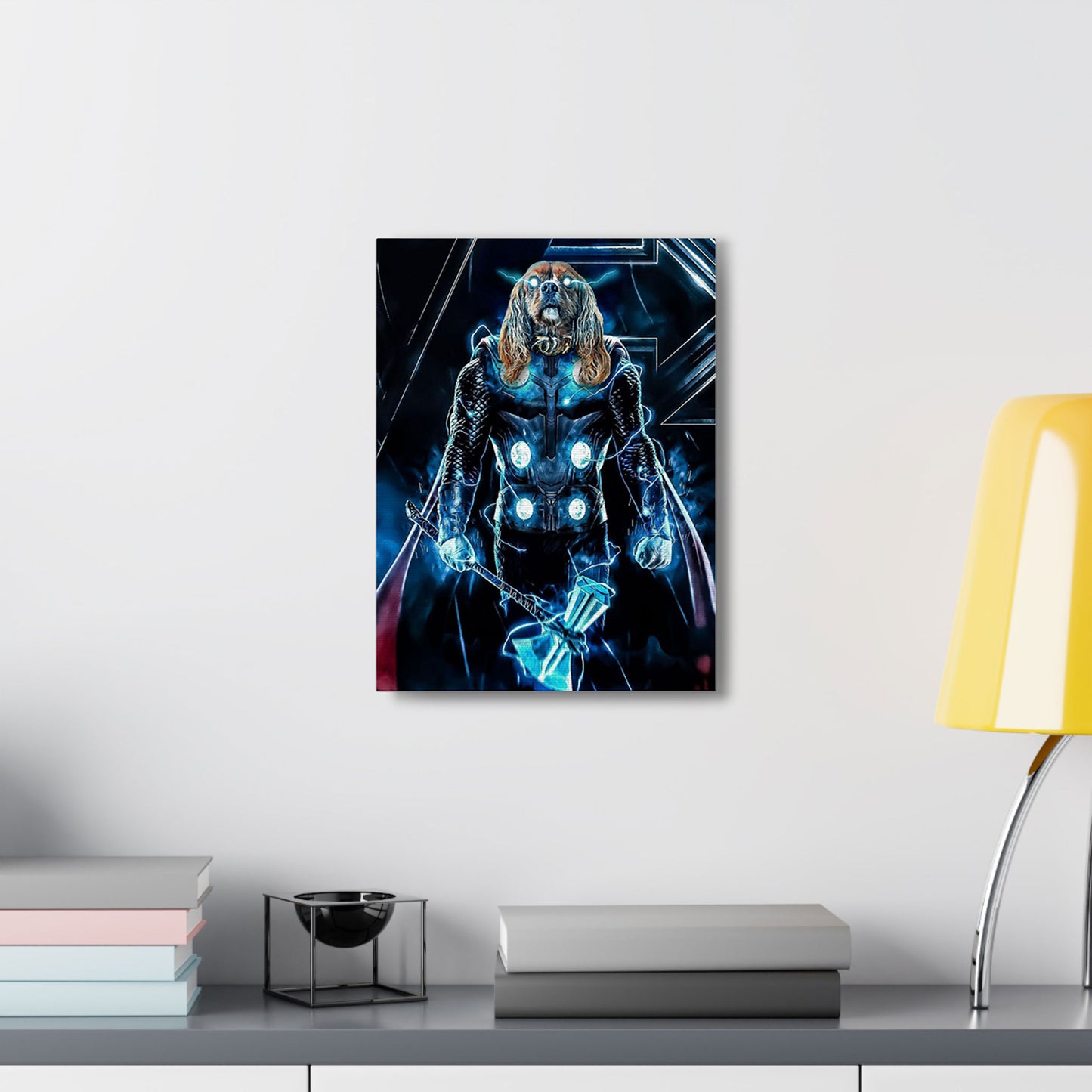 Superhero Pet Portrait - Thor