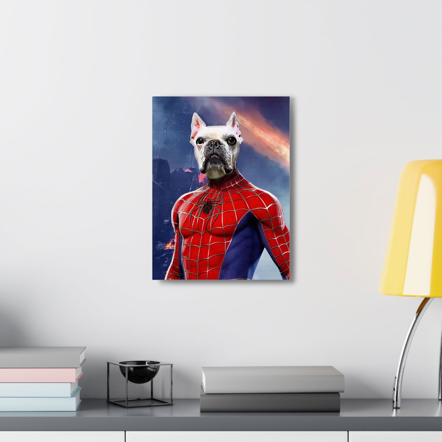 Superhero Pet Portrait - Spider Paw