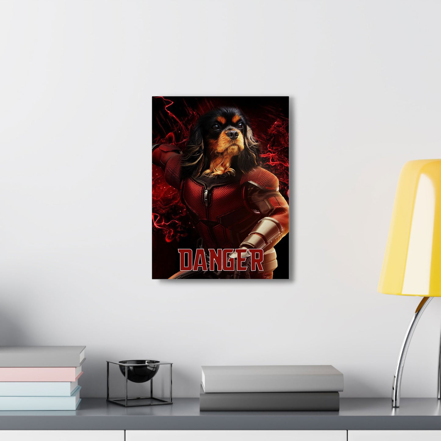 Superhero Pet Portrait - Ant Paw