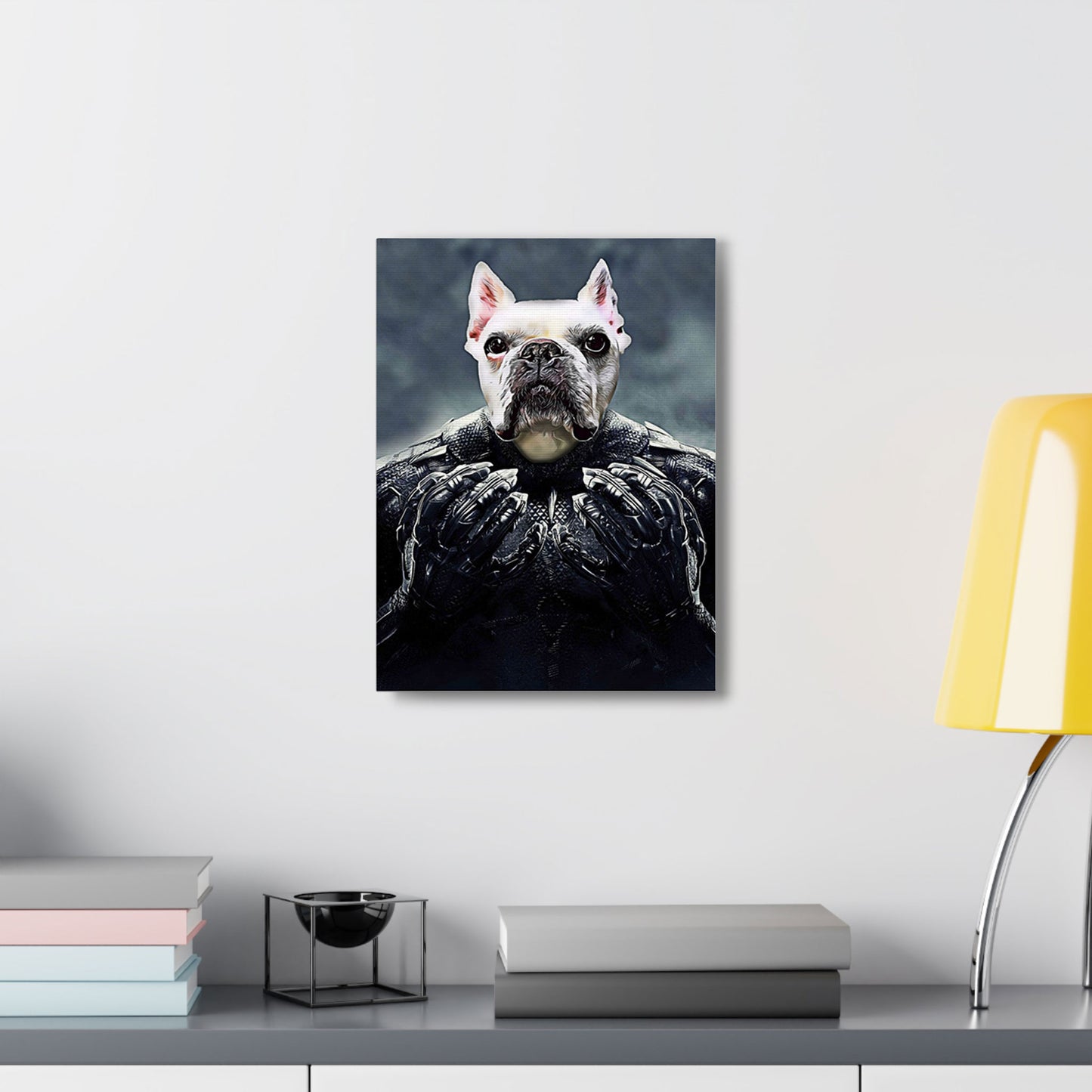 Superhero Pet Portrait - Black Pawnther