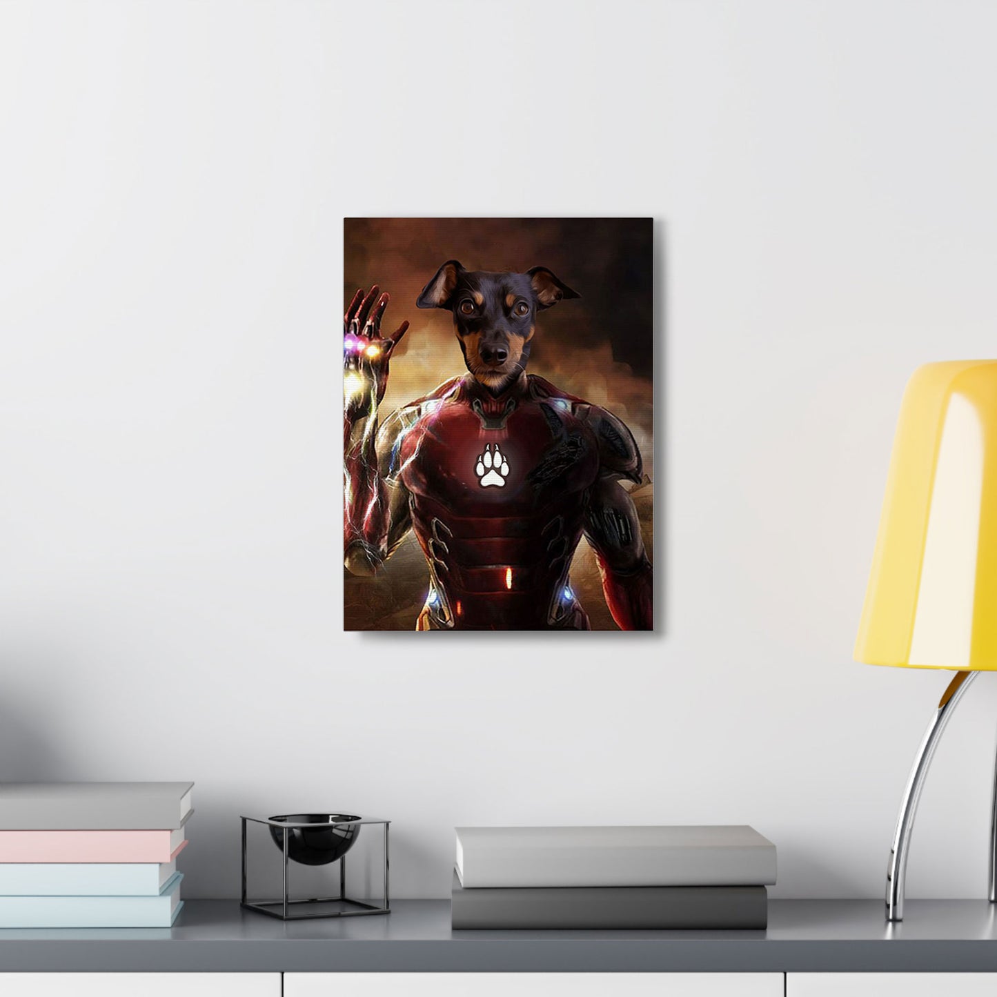 Superhero Pet Portrait - Iron Man