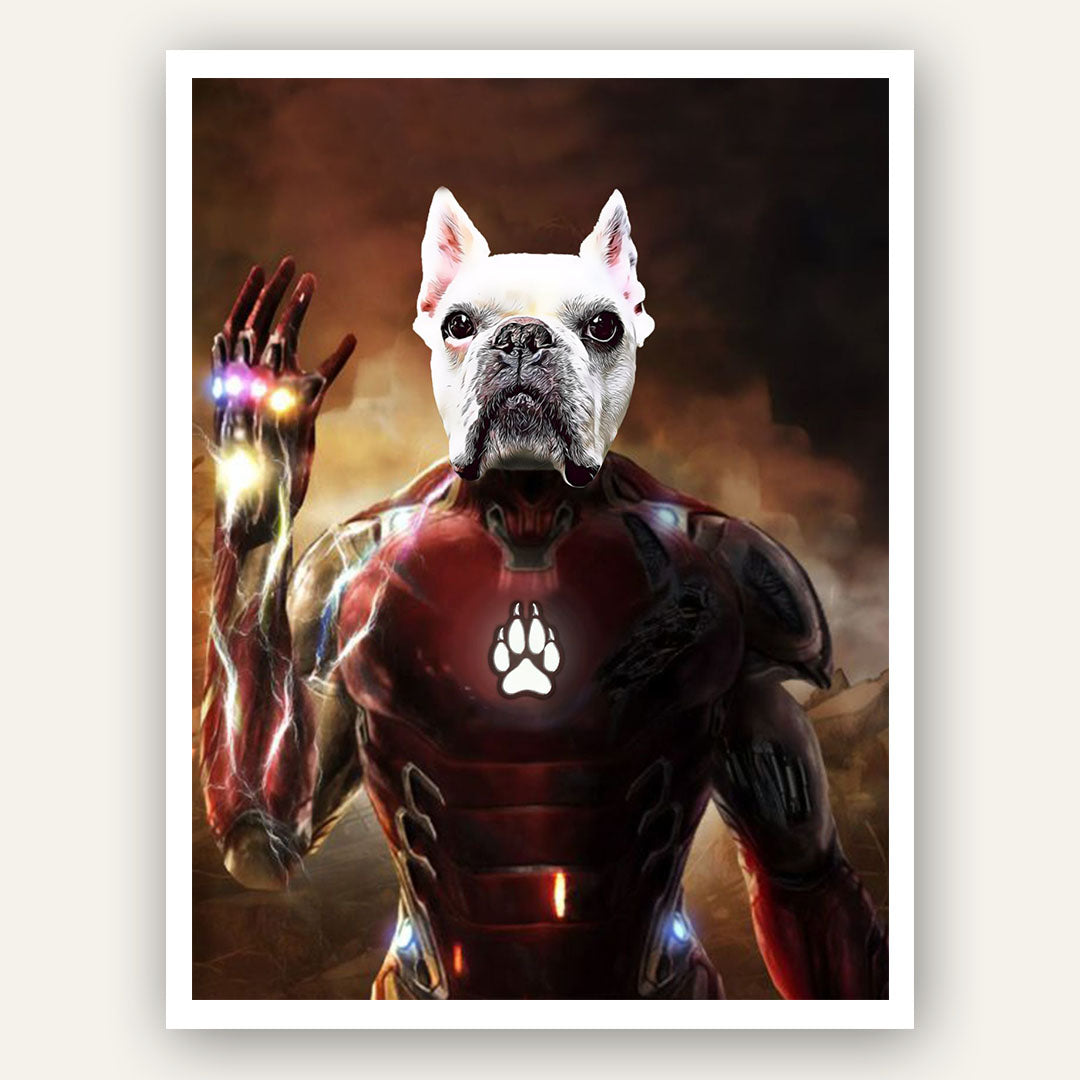 Superhero Pet Portrait - Iron Man