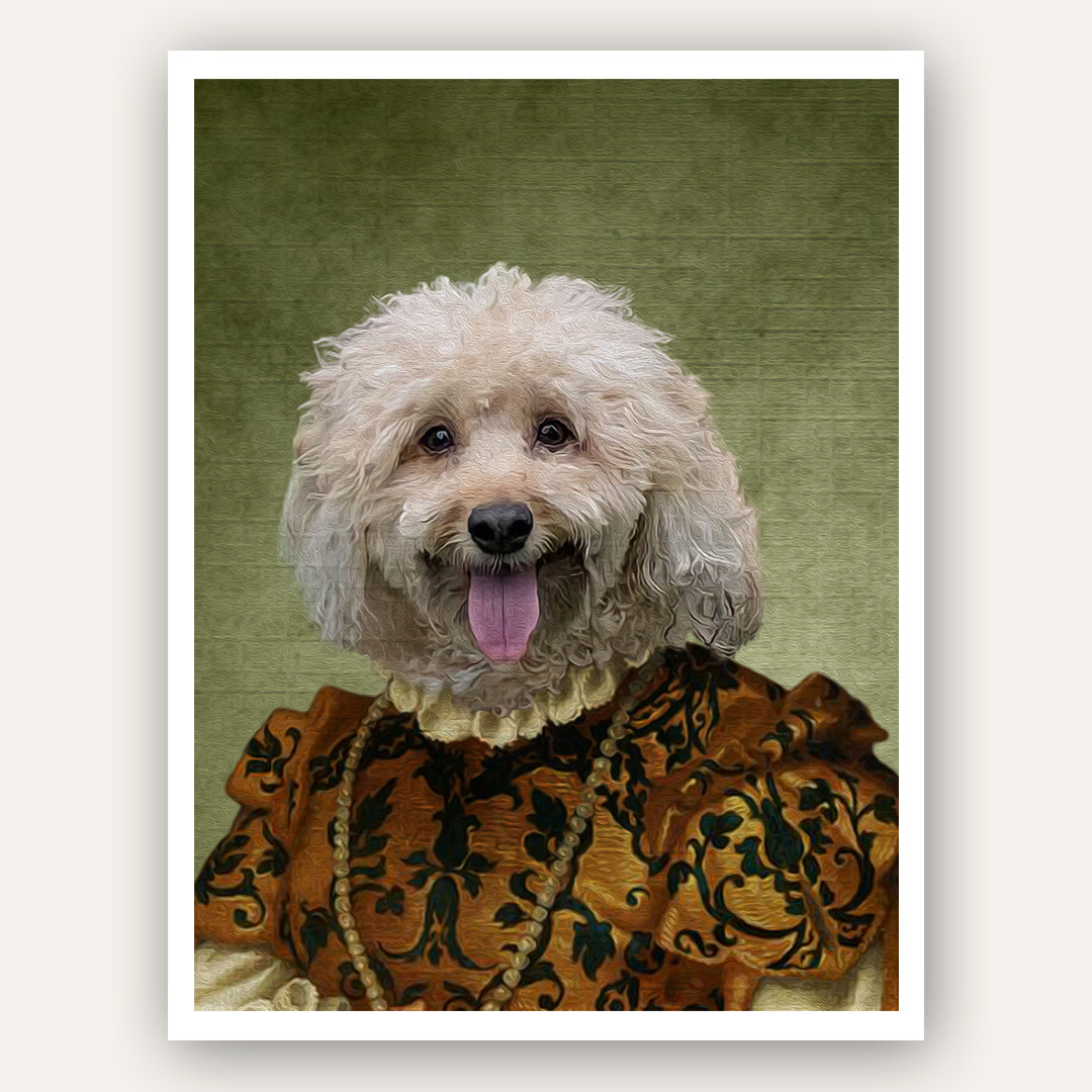 Royal Pet Portrait - The Lady