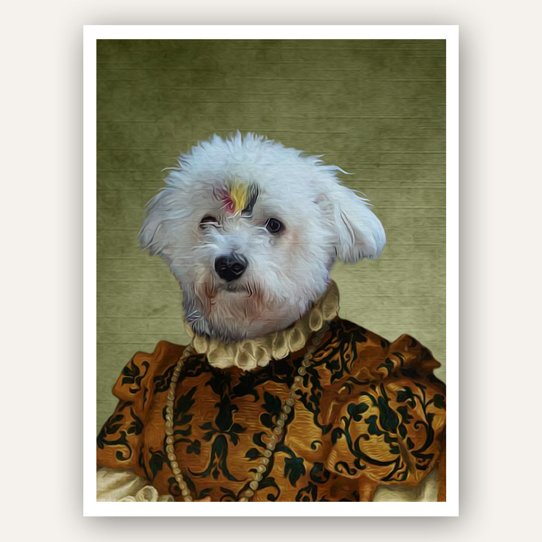 Royal Pet Portrait - The Lady