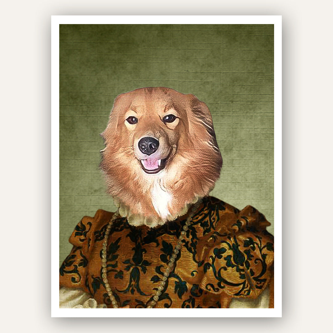 Royal Pet Portrait - The Lady