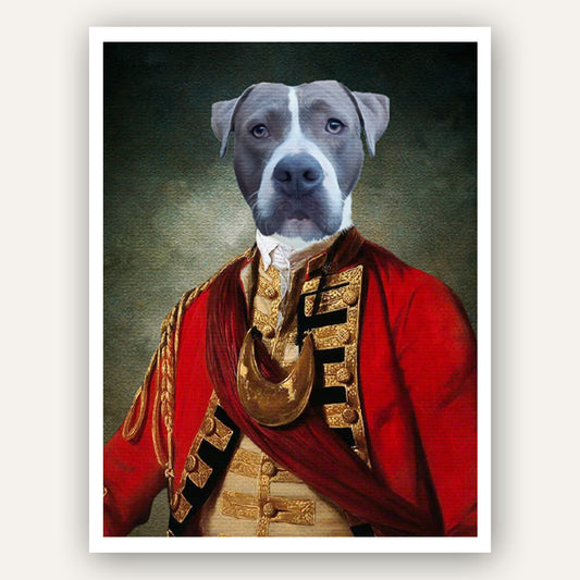 Royal Pet Portrait - The Count