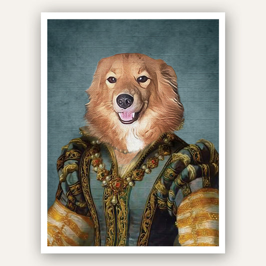 Royal Pet Portrait - The Countess