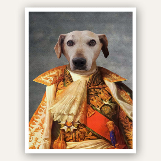 Royal Pet Portrait - The Duke