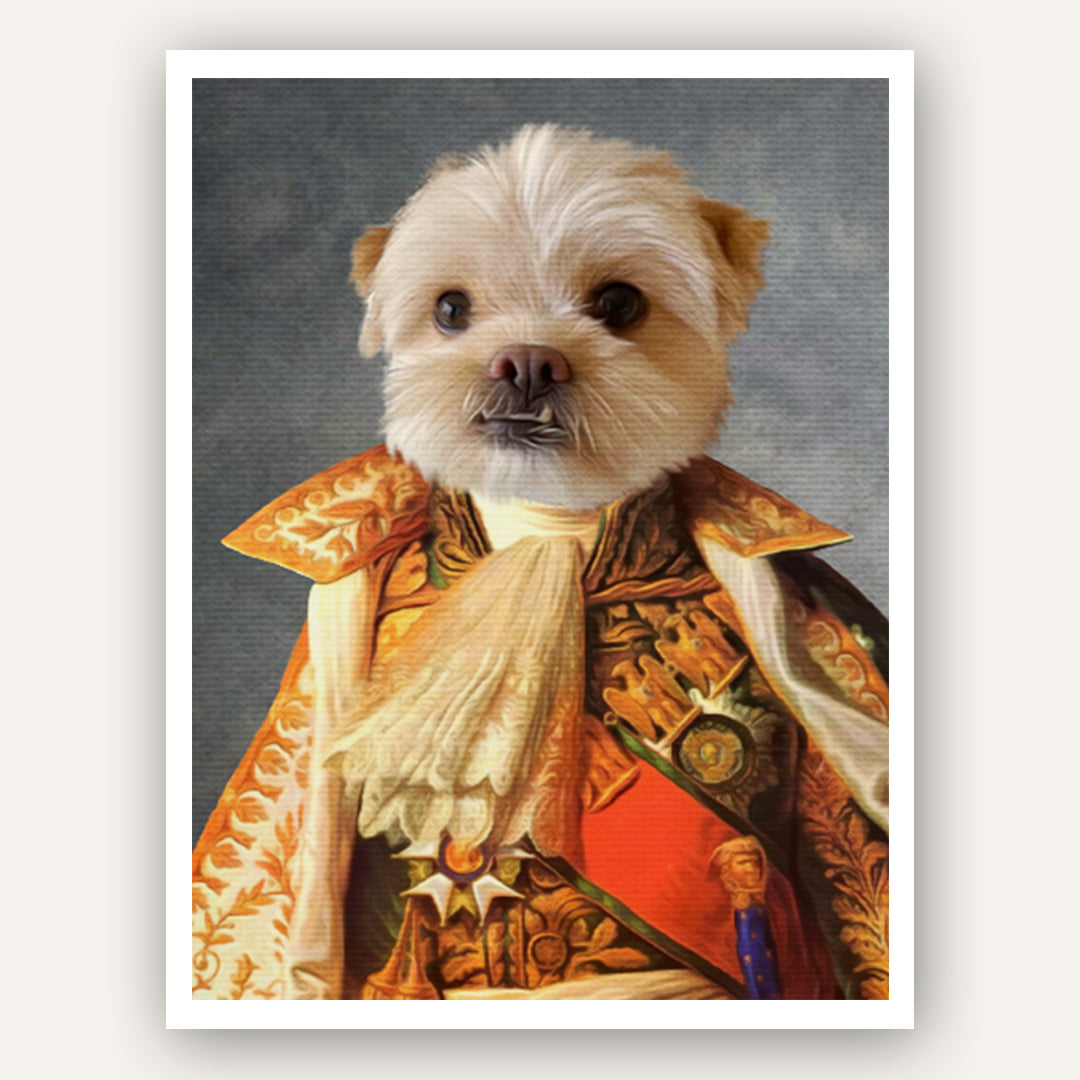 Royal Pet Portrait - The Duke