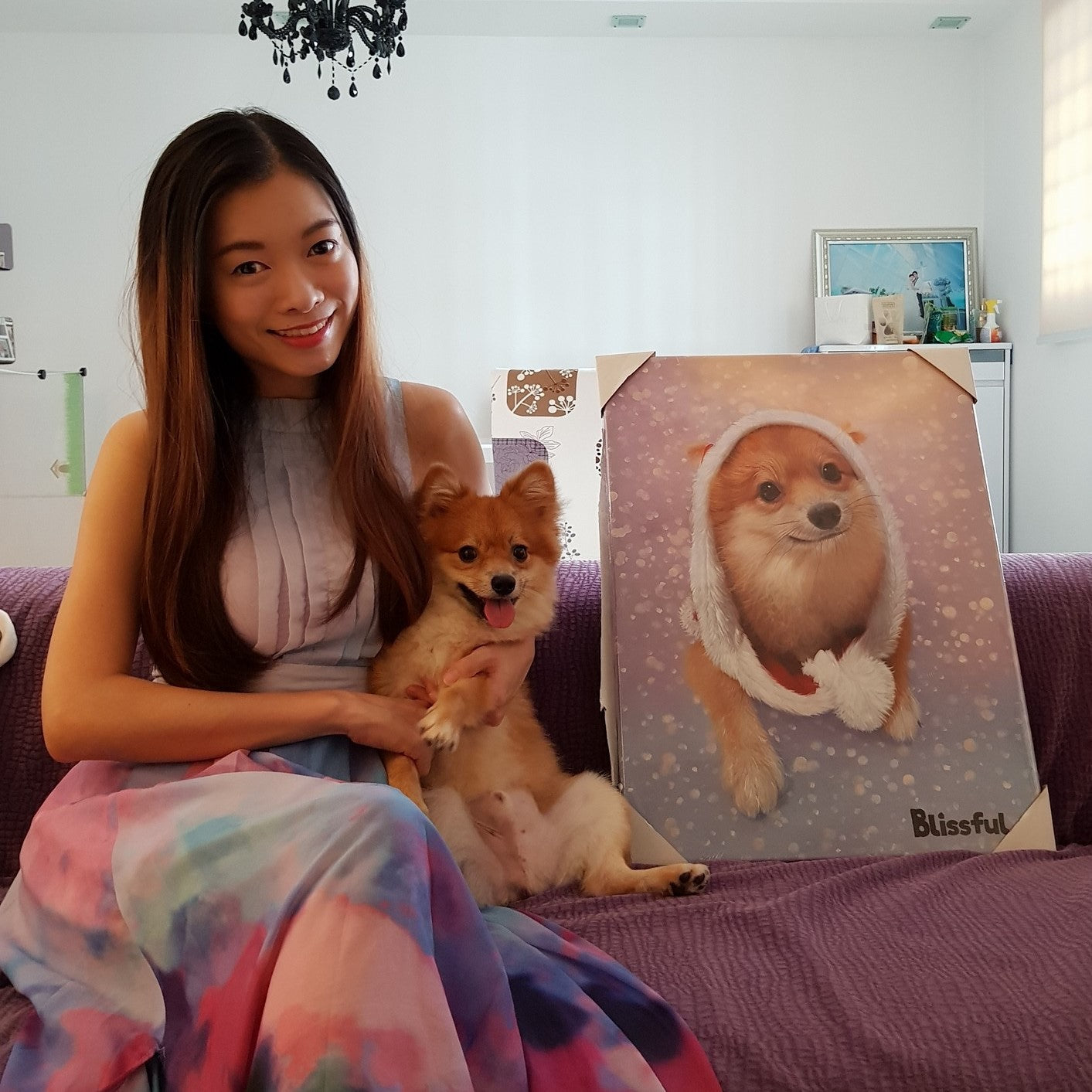 Custom Pet Portrait Oil Painting (Standard Style: Paint-Per-Photo)