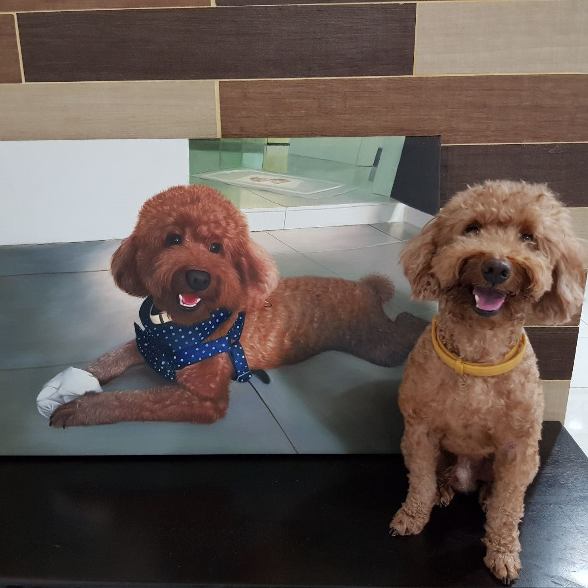 Custom Pet Portrait Oil Painting (Standard Style: Paint-Per-Photo)