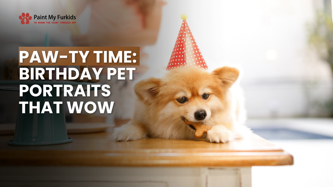 Paw-ty Time: Capturing Unforgettable Birthday Pet Portraits