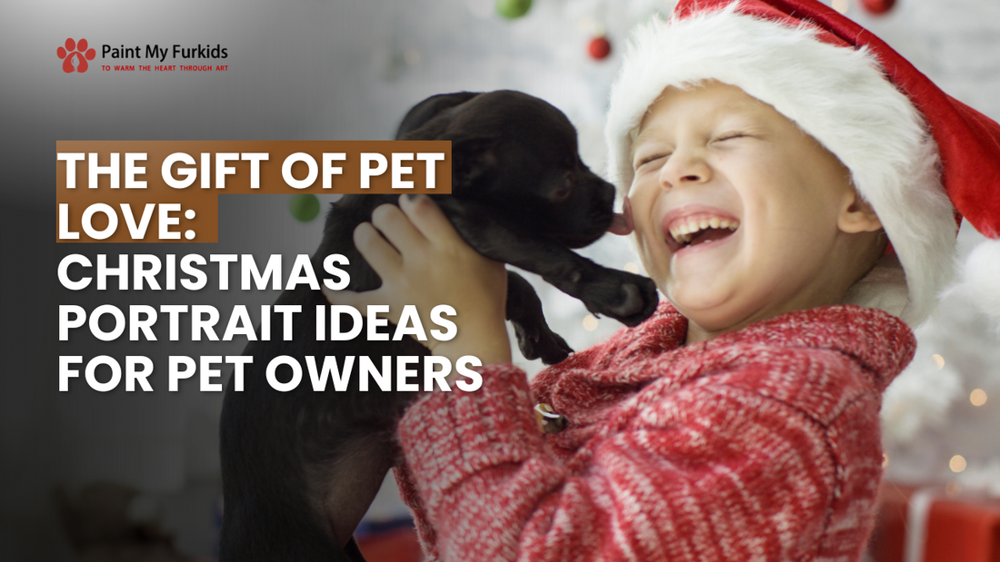 Capturing the Paw-fect Moments: Christmas Portrait Ideas for Pet Owners
