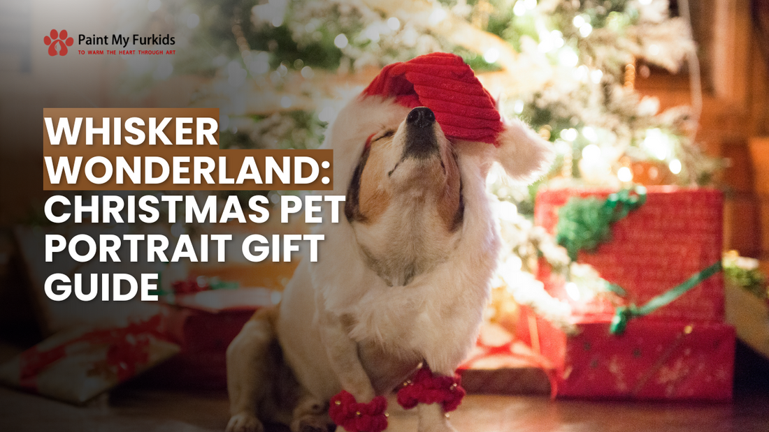Whisker Wonderland: A Purr-fect Christmas Pet Portrait Gift Guide