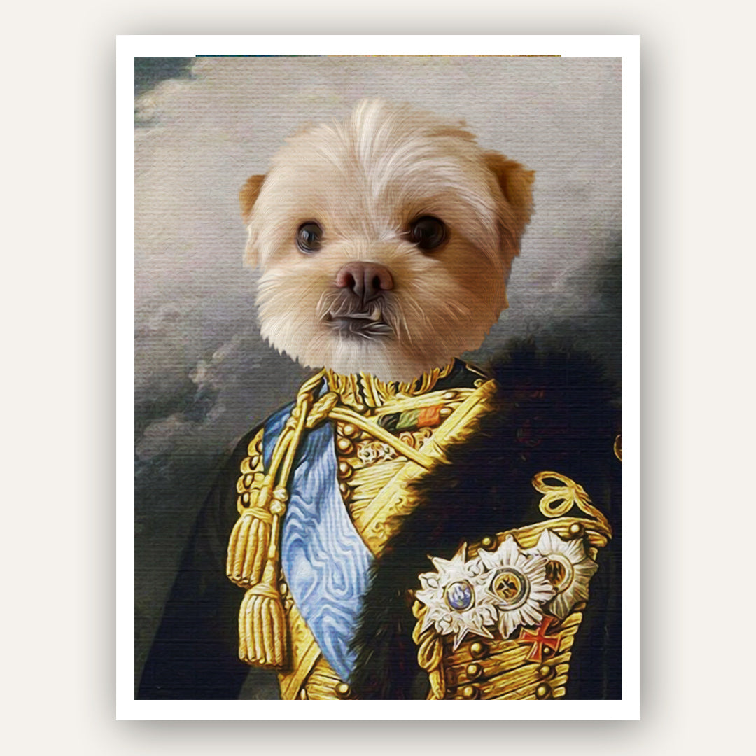 Royal Pet Portrait - The Colonel