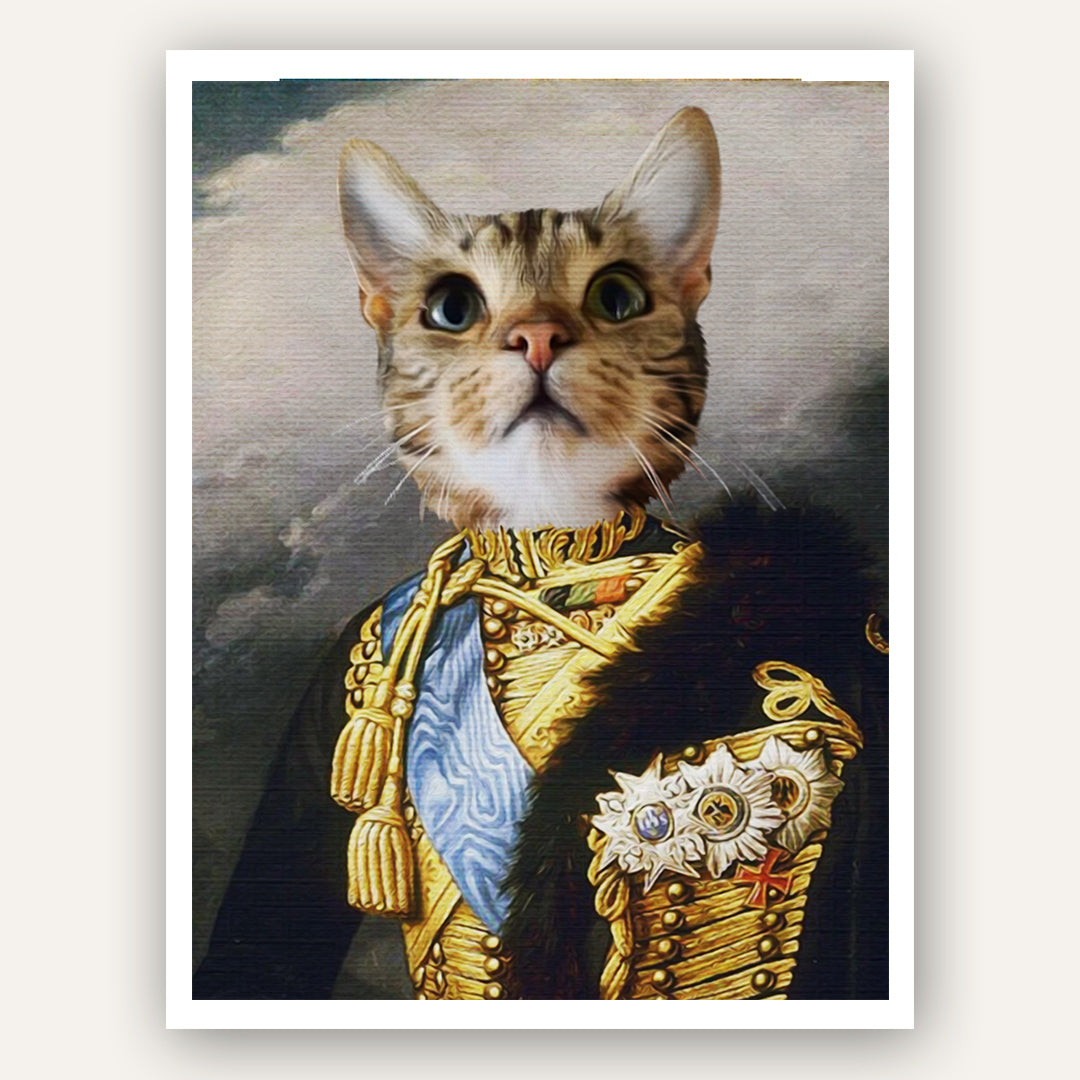 Royal Pet Portrait - The Colonel