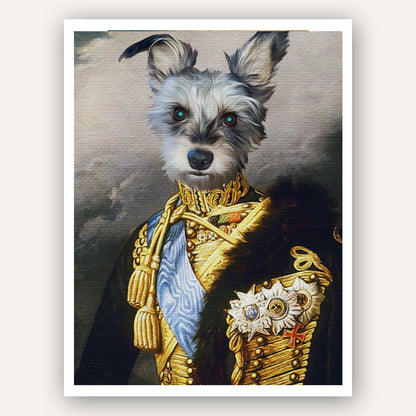 Royal Pet Portrait - The Colonel