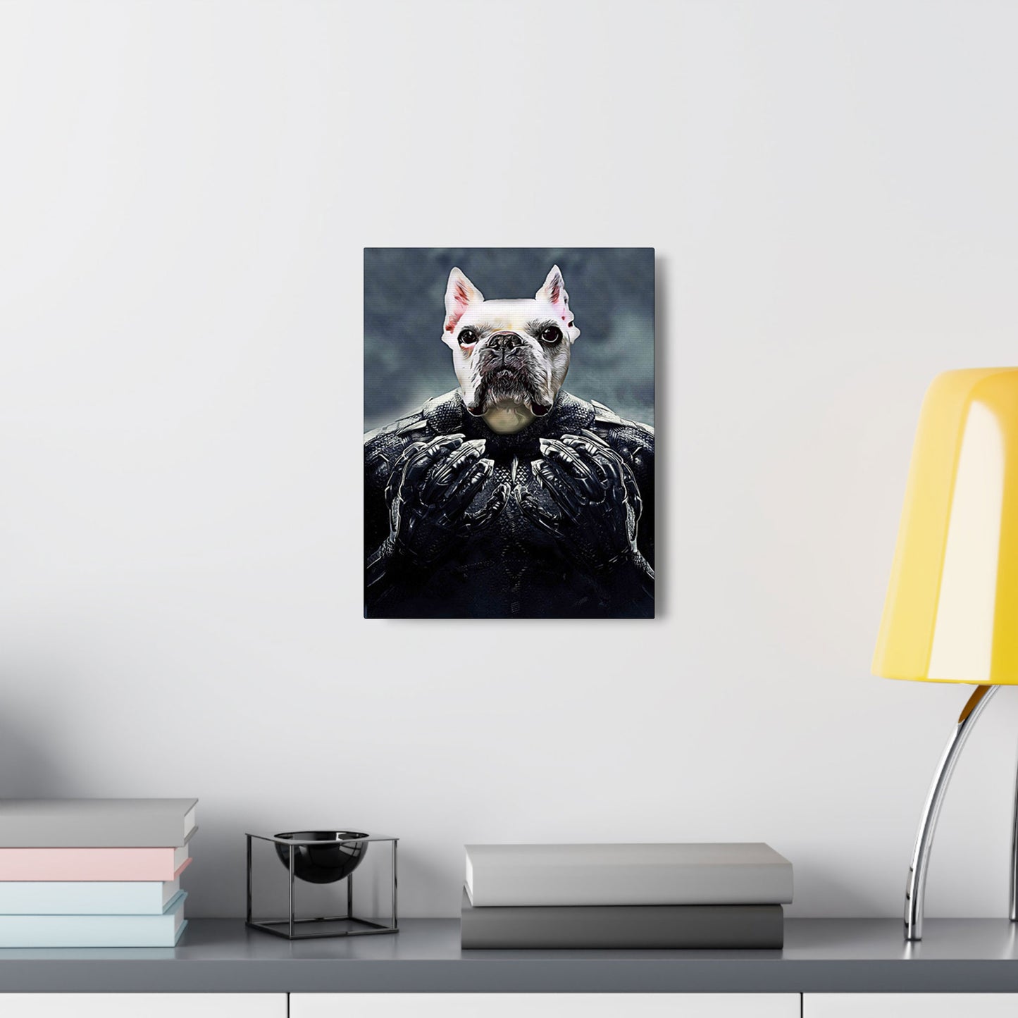 Superhero Pet Portrait - Black Pawnther