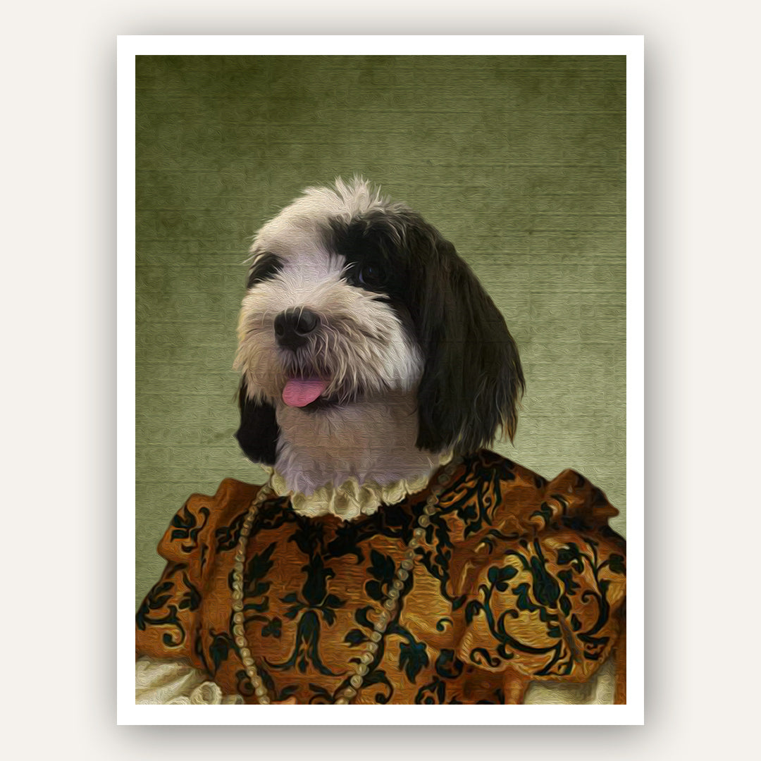Royal Pet Portrait - The Lady