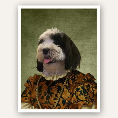Royal Pet Portrait - The Lady