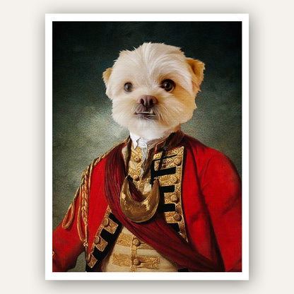 Royal Pet Portrait - The Count