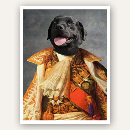 Royal Pet Portrait - The Duke