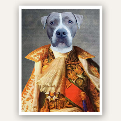 Royal Pet Portrait - The Duke