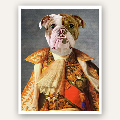 Royal Pet Portrait - The Duke
