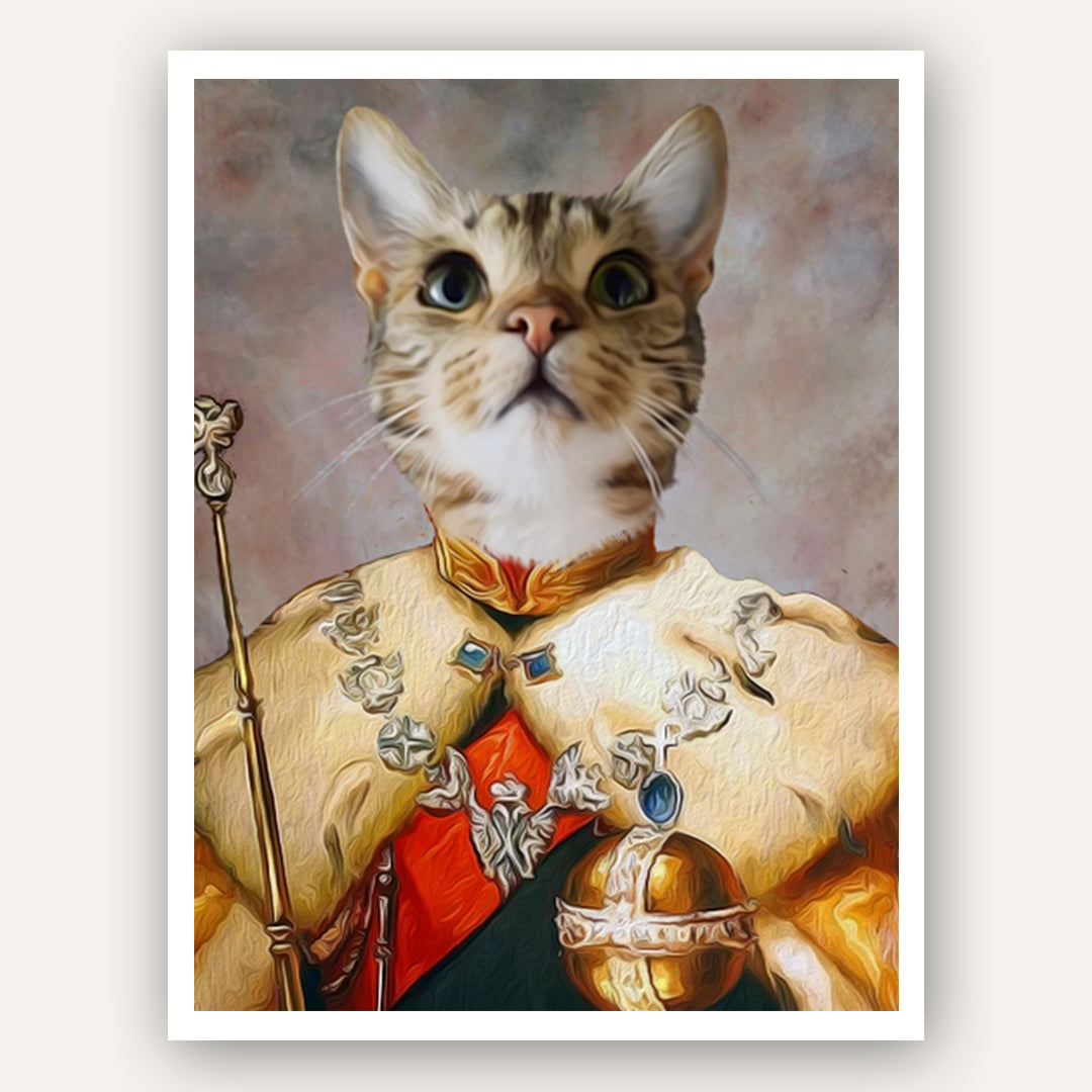 Royal Pet Portrait - The King
