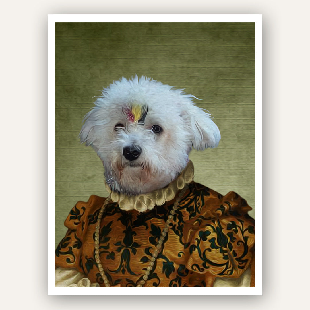 Royal Pet Portrait – The Lady