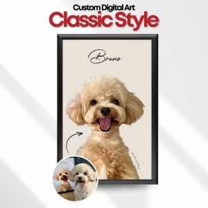 Custom Digital Art (Classic Style)